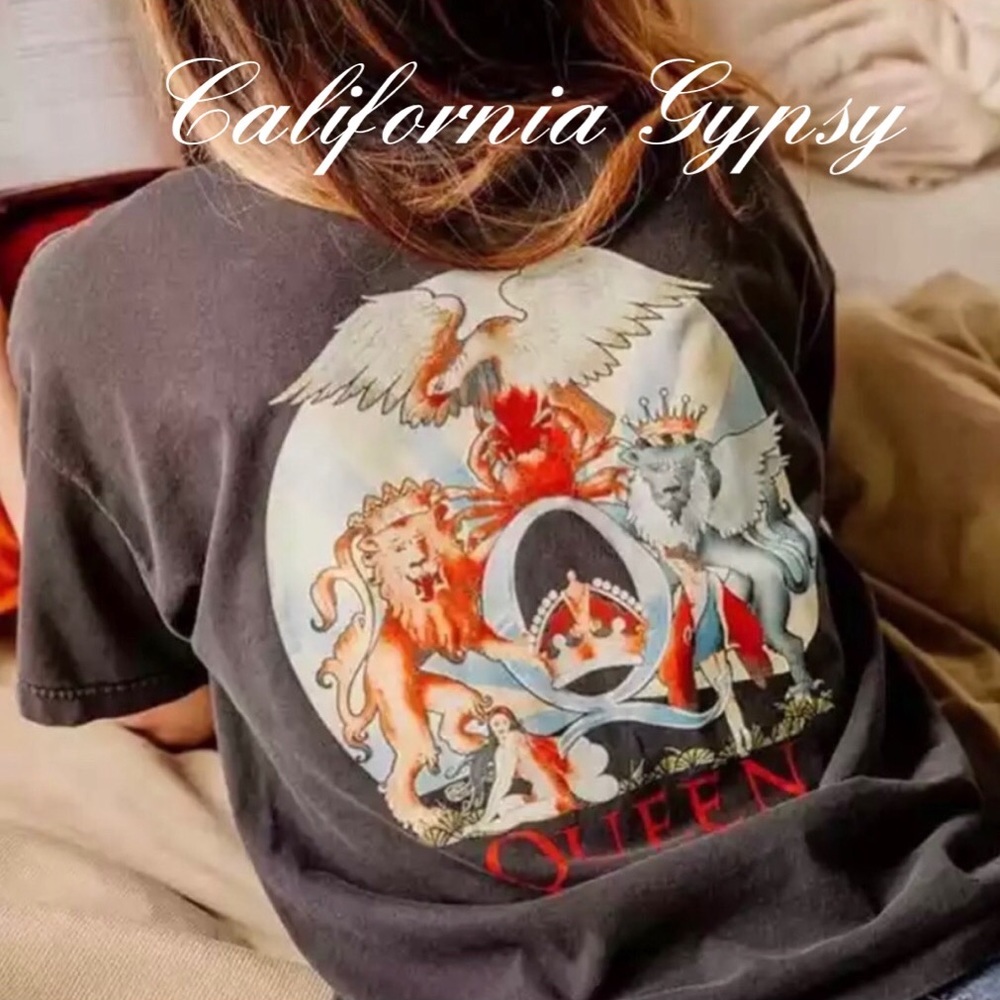 Queen Music Band Retro T-shirt - Picture 2 of 9
